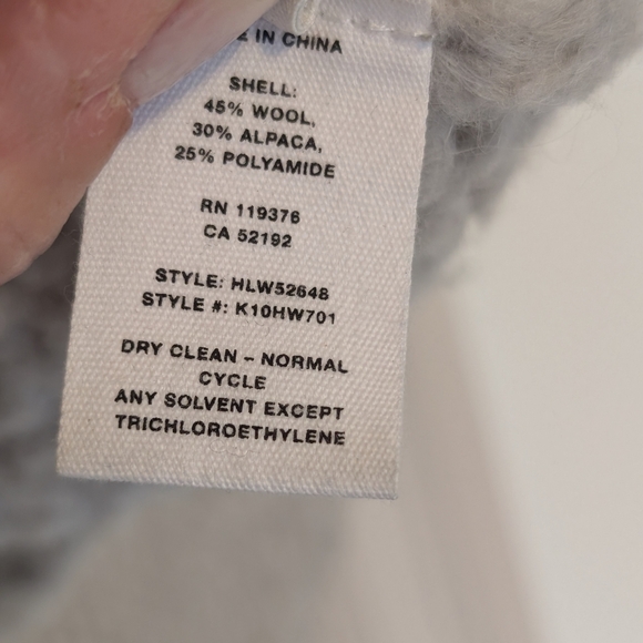 Helmut Lang Alpaca Brushed sweater - Vapour Heather - Picture 6 of 11